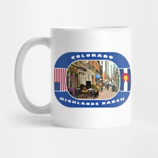 Colorado, Highlands Ranch City, USA Mug